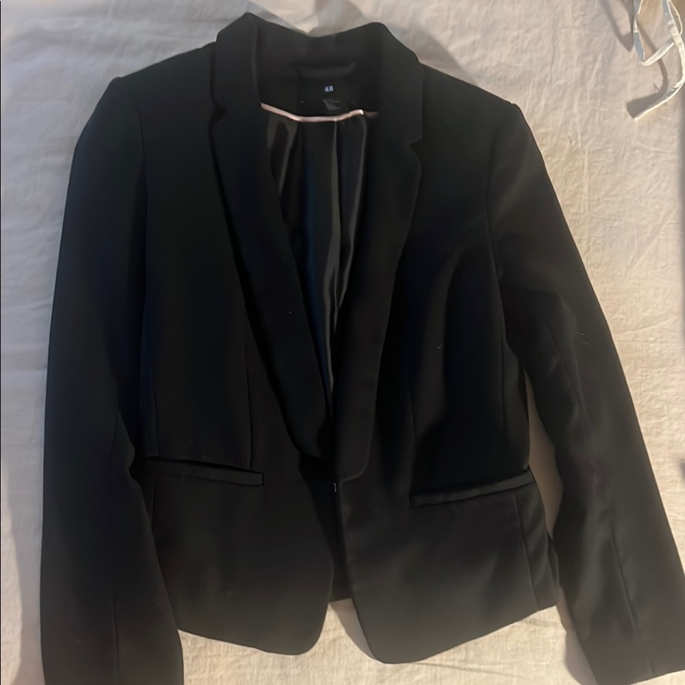 H&M Elegant Black tuxedo jacket / Blazer